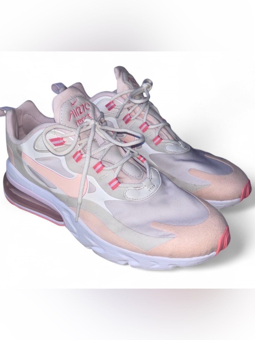 Nike AirMax 270 React Running Sneakers/Shoe Athletic Trainers Womens 11 Mens 9.5
